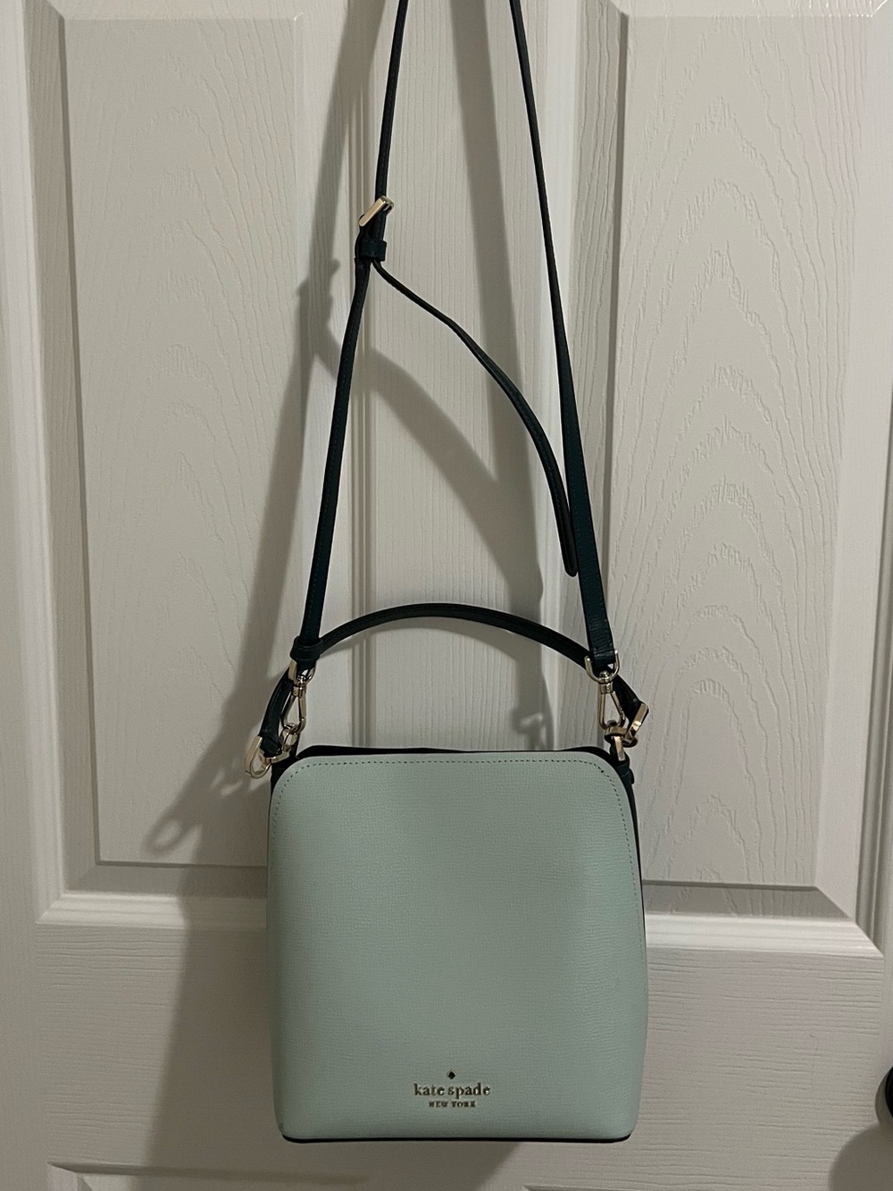 kate spade Mint Green and Dark Teal Crossbody Bag